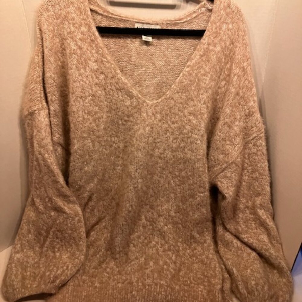 Longer, Fuzzy and Warm Cozy Sweater